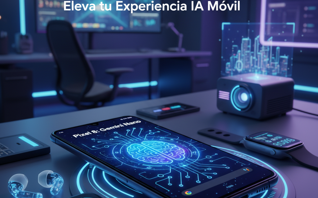 Pixel 8: Gemini Nano Eleva tu Experiencia IA Móvil