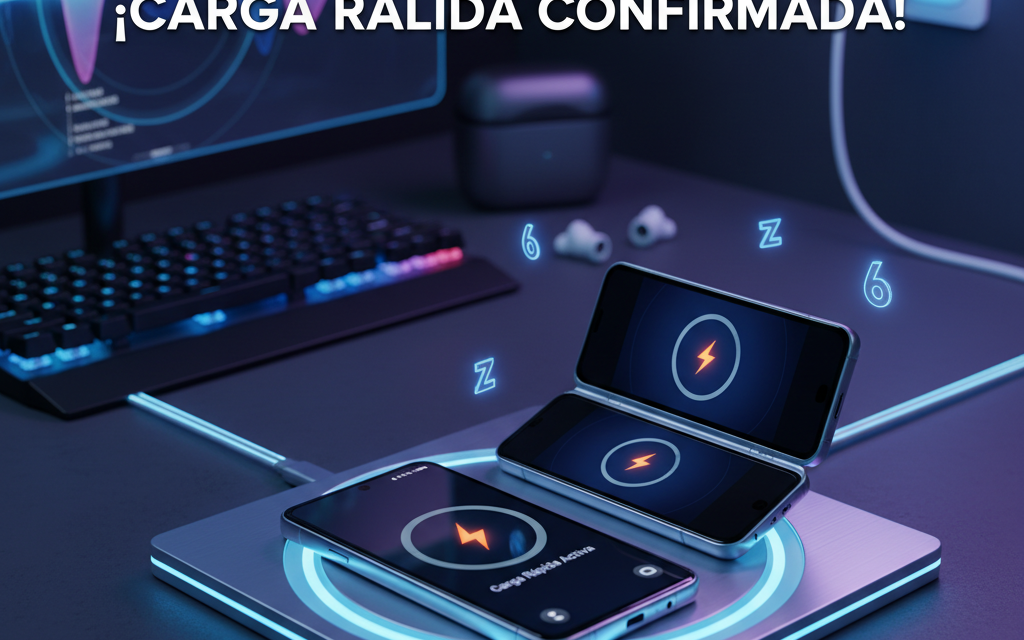 Galaxy Z Fold6 y Z Flip6: ¡Carga Rápida Confirmada!