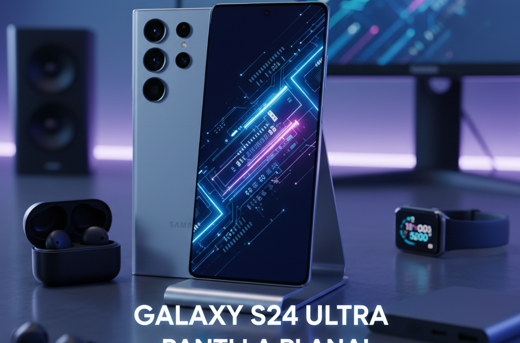 Galaxy S24 Ultra: ¡Pantalla Plana y Cámara 50MP!