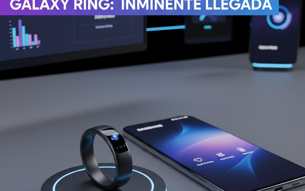 Galaxy Ring: Samsung App Confirma su Inminente Llegada