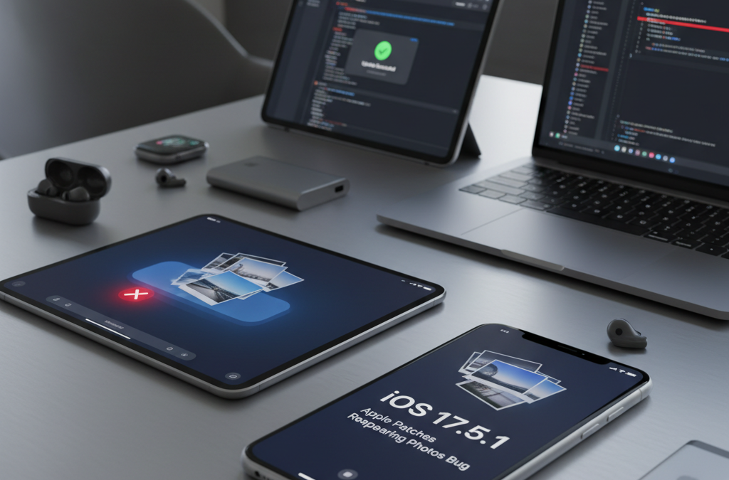 iOS 17.5.1: Apple Parchea Error de Fotos Reaparecidas