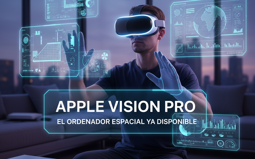 Apple Vision Pro: El Ordenador Espacial Ya Disponible
