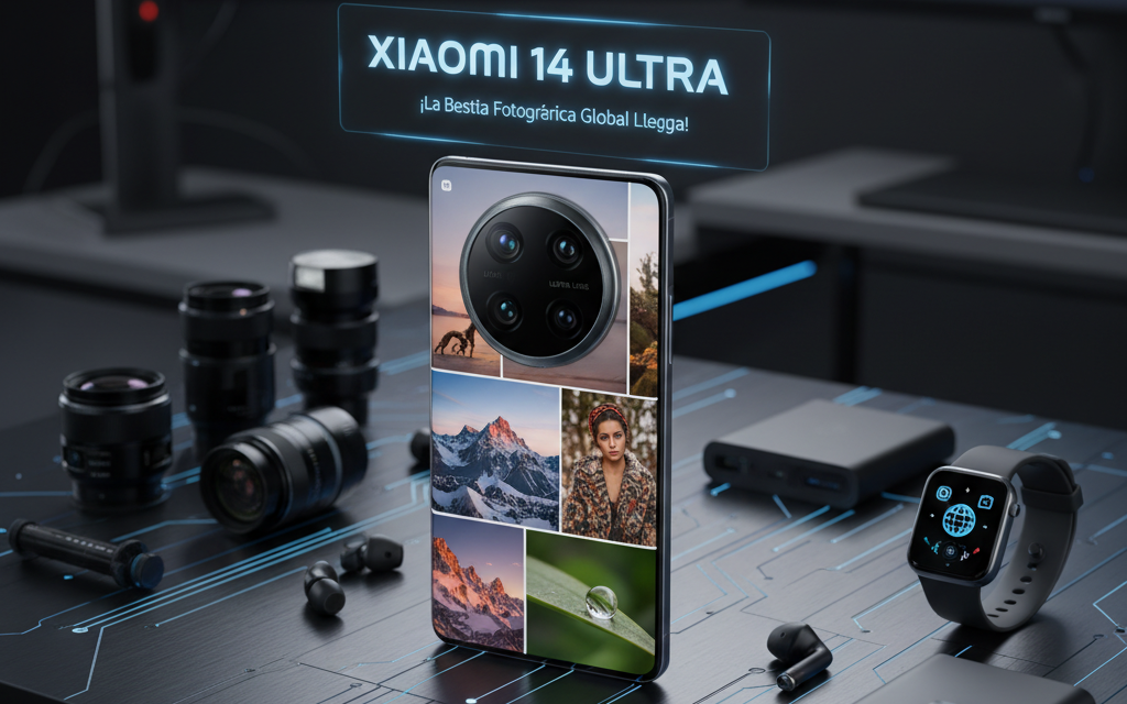 Xiaomi 14 Ultra: ¡La Bestia Fotográfica Global Llega!