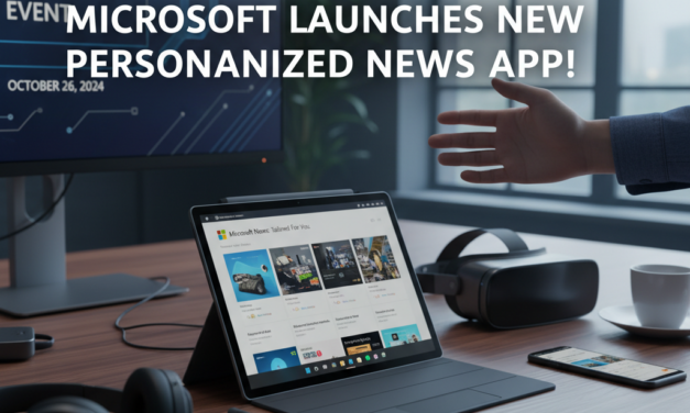 ¡Microsoft Lanza Nueva App Personalizada De Noticias!
