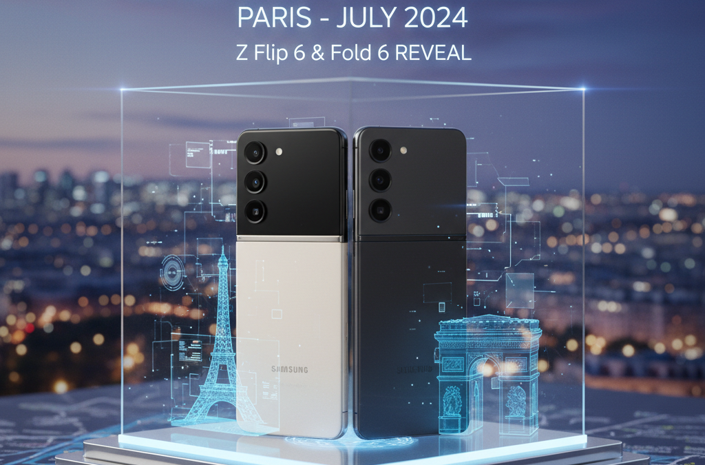 Galaxy Z Flip 6, Fold 6: Unpacked anticipado en París