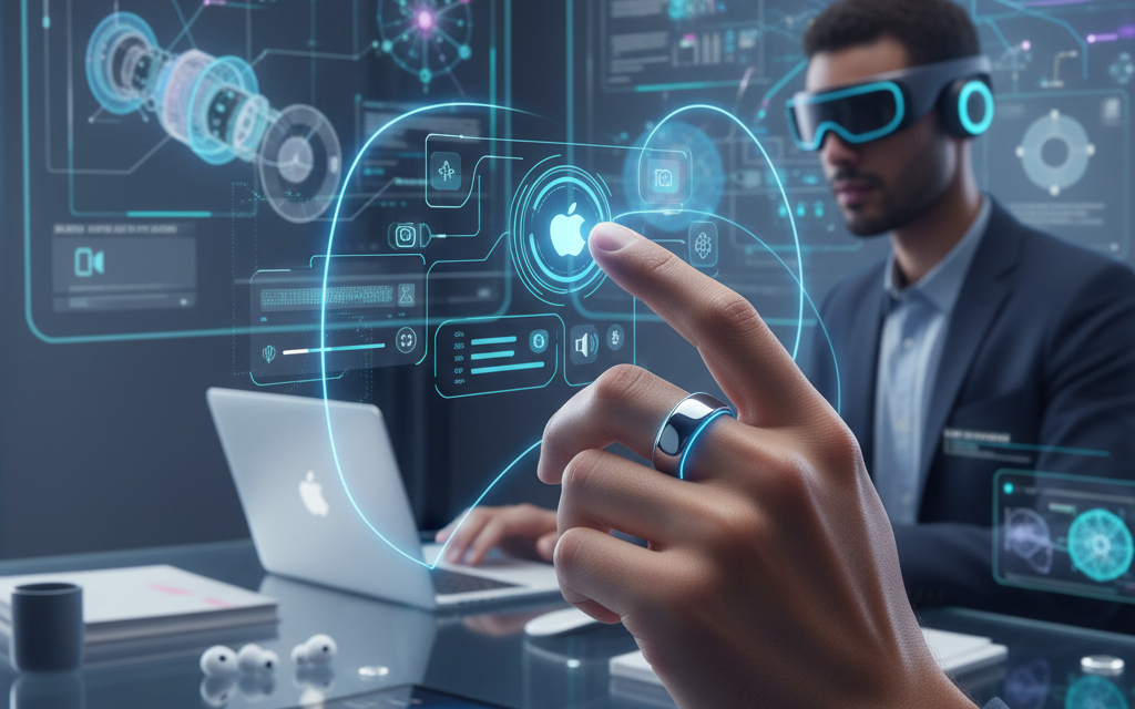 Apple patenta anillo inteligente: ¡Controla con gestos!