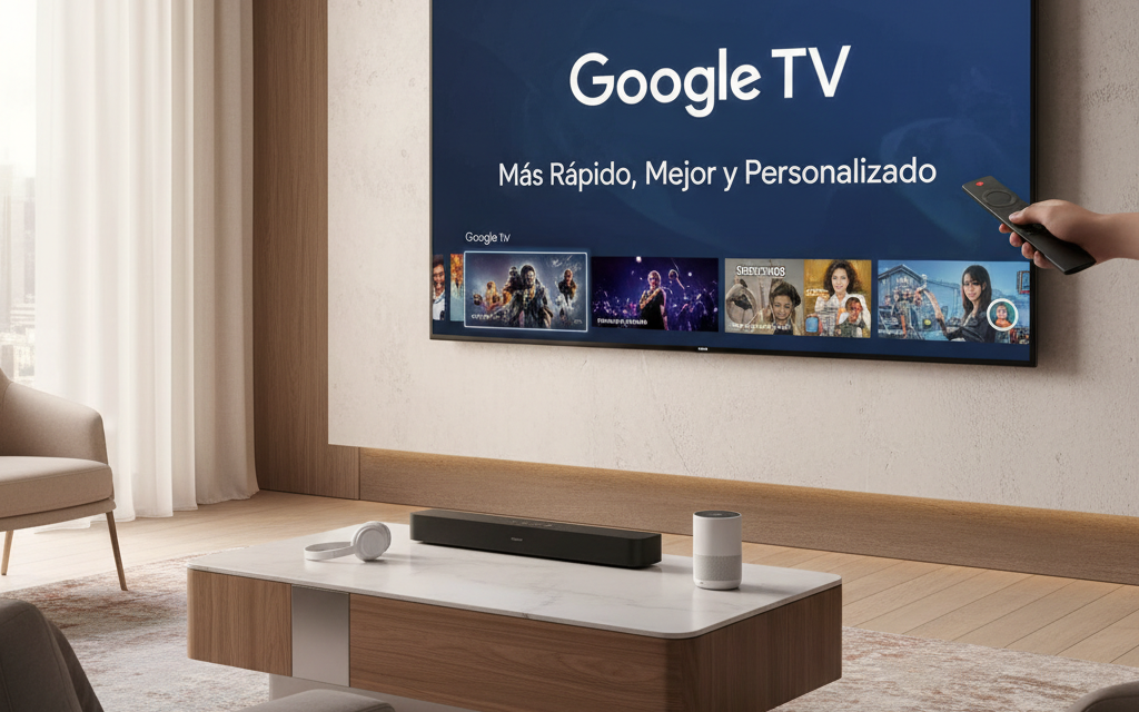 Google TV: Más Rápido, Mejor y Personalizado