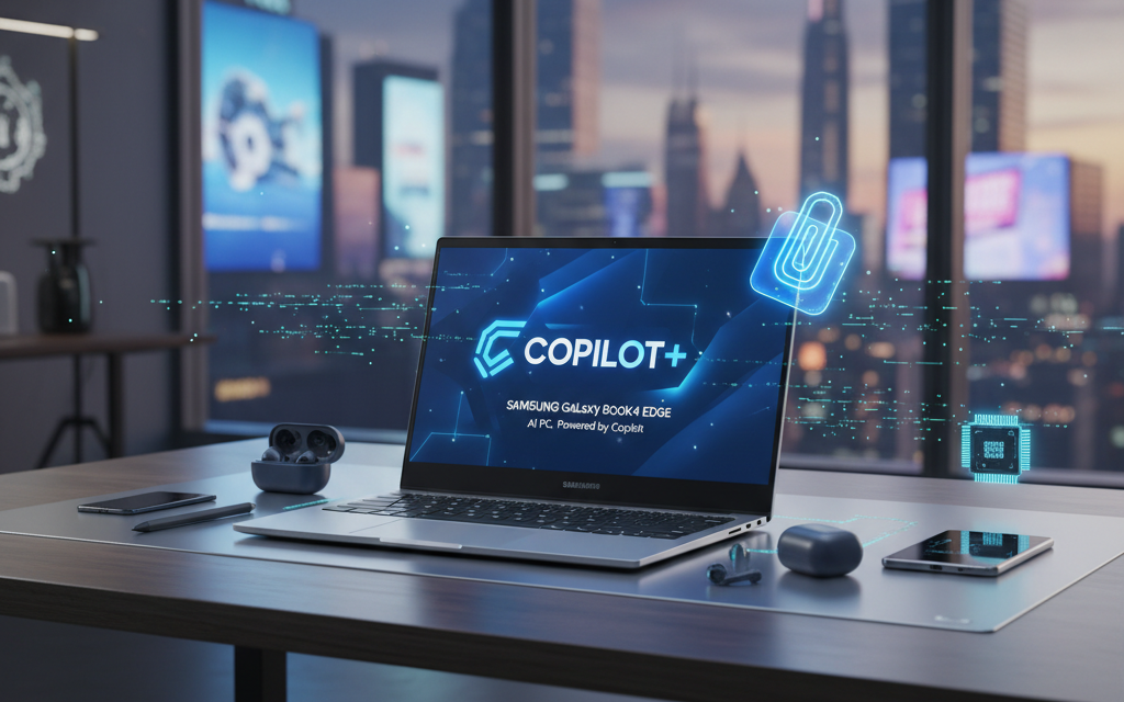 Samsung Galaxy Book4 Edge: ¡Llegan los Copilot+ PC!