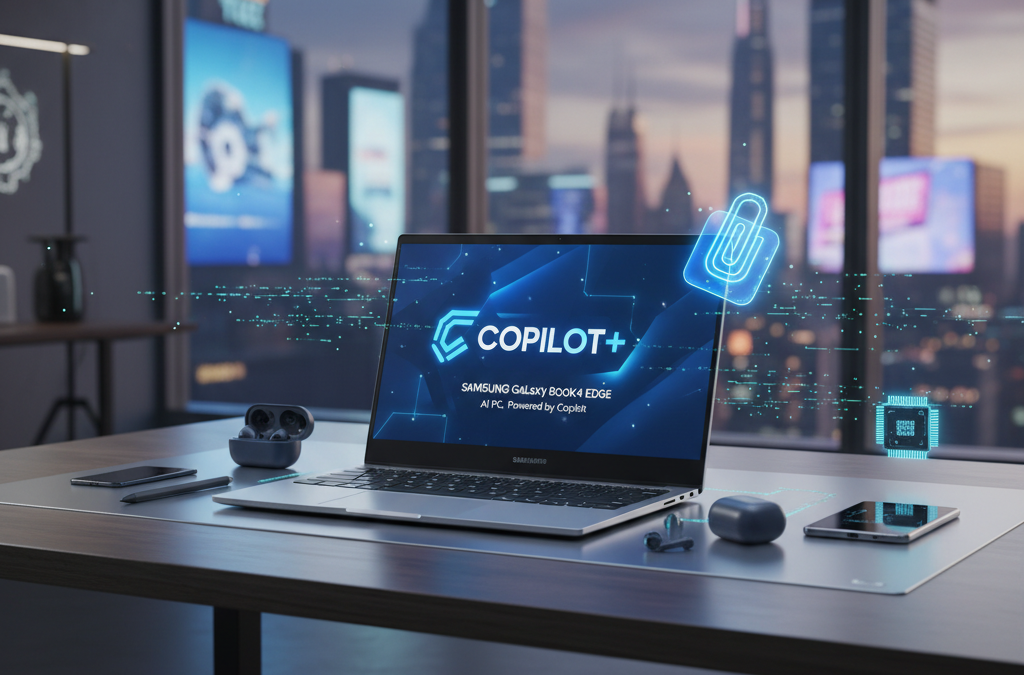 Samsung Galaxy Book4 Edge: ¡Llegan los Copilot+ PC!